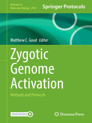 cover image of Zygotic Genome Activation